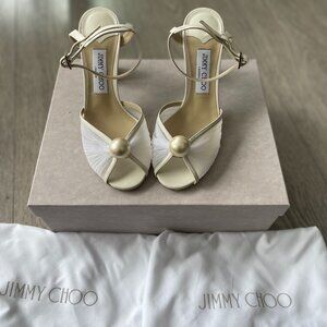 Jimmy Choo Size 39 Pearl Heels
